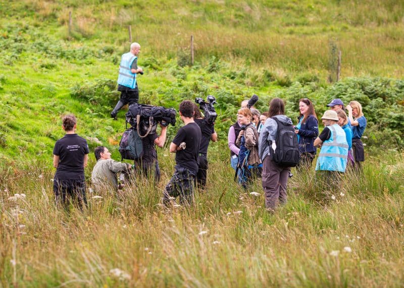 Press pack at Water Vole reintroduction in Cumbria 2023